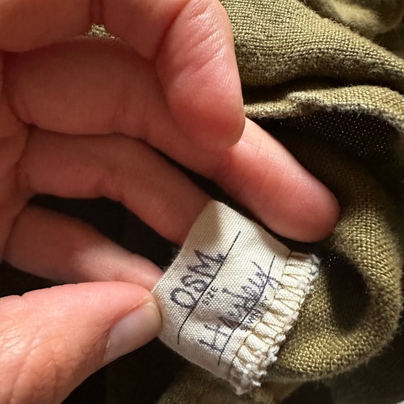 Elizabeth Suzann Georgia Tee in Midweight Linen - Picture 3 of 4